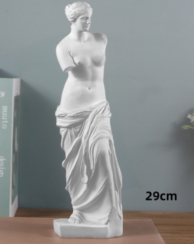 欧式希腊琴女大卫维纳斯雕像